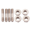 Stainless Steel Stud Nuts M8X1.25 42mm W/flange for T25 T28 Exhaust new hot