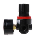 Air Control Compressor Pressure Gauge Relief Regulating Regulator Valve AR2000