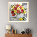 5D DIY Full Drill Diamond Painting Flower Cross Stitch Embroider Needlework