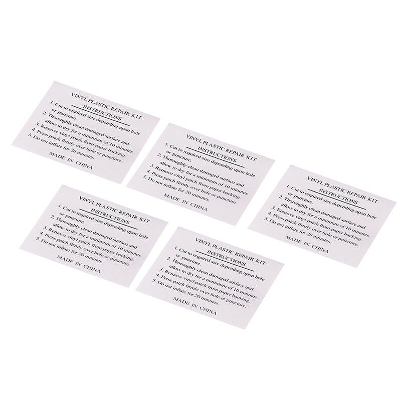 inflatable repair pvc patch adhesive repair patch inflatable repair tools 5pcsLJ