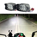 12V 8-LED 2pcs Auxiliary Headlights Fog Light Spot Lamp 12V 12w Super Bright