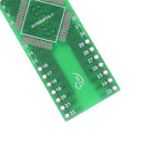 5 PCS QFP 44 Pin Pitch 0.8 mm to DIP 44 2.54 mm Adapter PCB Board Converter S â„–[