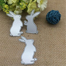 Jumping Rabbit Metal Steel Bud Sprout Scrapbooking Die Cuts Craft Folder Suit ME