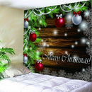 Xmas Art Wall Hanging Tapestry Christmas Wall Decor Bedspread Blackout 08
