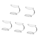 5Pcs Candlestick Tealight Holder Aroma Oil Burner Warmer Diffuser Stove