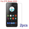 2xFor ZTE Blade A520 Anti-Fingerprint Tempered Glass Screen Protector Guard Film