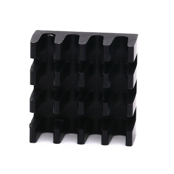 10Pcs Aluminum Heat Sink 14x14x8mm High Quality Heatsink Black Radiator Cool Nw