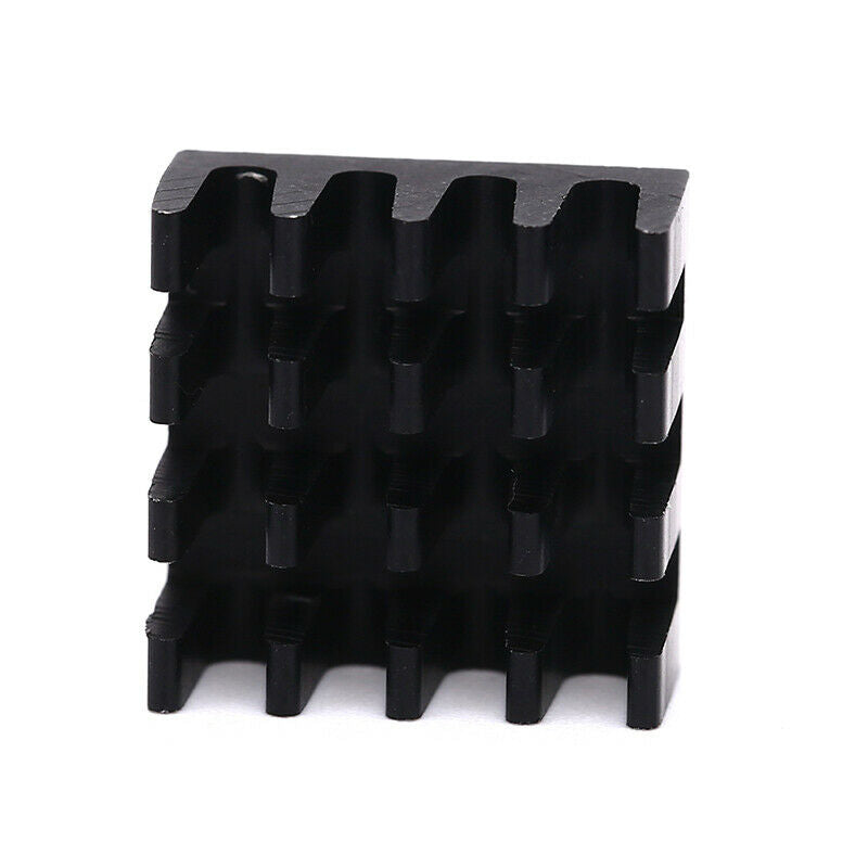 10Pcs Aluminum Heat Sink 14x14x8mm High Quality Heatsink Black Radiator Cool Nw
