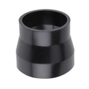 3 to 2.5" (76 to 63mm) Straight Reducer Automobile Refitting Rubber Tube Pipe