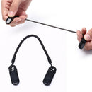 Cap Eyewear Retainer Hat Leash Clip Holder Black Nylon Cord Strap Plastic Cli.AU