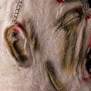 Halloween Props Hanging Bloody Dead Man Evil Head Latex Horror Haunted Scar