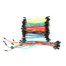 65PCS Male to Male Solderless Breadboard Jumper Cable Wires for Arduino
