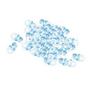 50pcs Mini Pacifier Plastic Table Confetti for Baby Shower-Blue U3E6