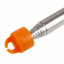 Outdoor Camping Picnic Retractable Stainless Steel Blow Fire Tube Survival Tools