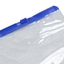 20 pieces Transparent Blue Plastic Bag with a Zipper Slide Holder A4 Paper  O4C8