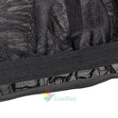 2Pcs Car Window Side Sun Shade Cover Block Static Cling Visor Screen Black