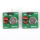 2x 433Mhz Wireless RF Transmitter Module+ Receiver Alarm Regeneration Arduino Gw