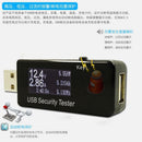 Black USB Safety Tester LCD Charger Voltage Current Meter Battery Power