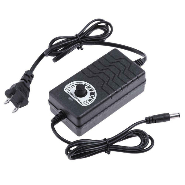 AC to DC Adapter 3-24V 2A Adjustable Power Supply Motor Speed Controller US