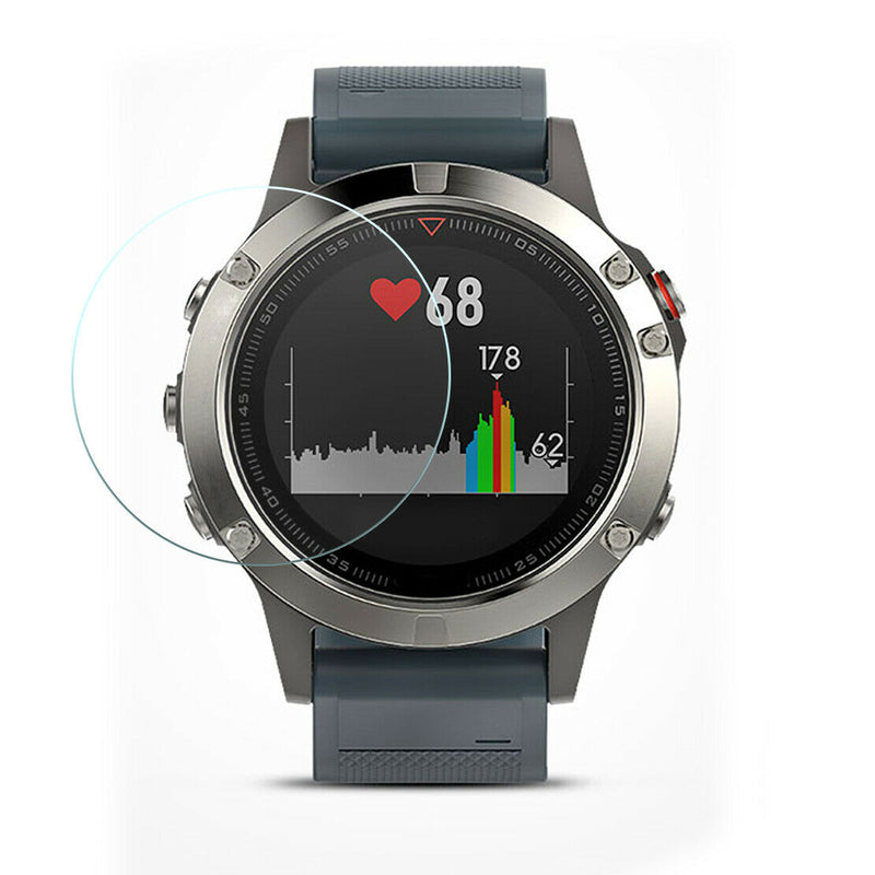 1x fit for Garmin Forerunner 935 9H Hardness Tempered Glass Screen Protector 4cm