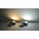 10Pcs Cabinet Cupboard Wardrobe LED Hinge Light Smart Sensor Lamp Warm Whit F4U2