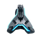 2pcs Helmet Camera Chin Holder for GoPro Hero 8 7 5 Sports Camera Blue+Black