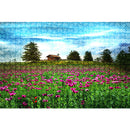1000 Pieces DIY Paper Jigsaw Puzzle Sea of Flowers Assembling Picture Toys