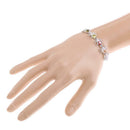 Novelty Rhinestone Punk Style Spider Chain Link Bracelet Charm Jewelry Gift