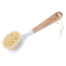 Kitchen Wooden Long Handle Cleaning Brush Pan Pot Bowl Tableware Dish Brush   Z