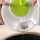 Vegetable Dryer Household Plastic Salad Spinner Bowl Kitchen Strainer Tools A