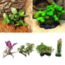 Reptile Hideaway Artificial Plants Decoration, 2 Pack