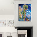 5D DIY Full Drill Diamond Painting Girl Tree Cross Stitch Embroidery Mosaic