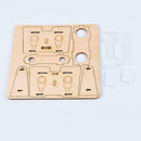 Red Telescope Children's Magnifier Scientific Experiments Exploring Toys Fa Z7K8