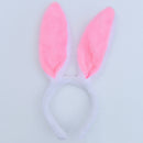 Halloween Christmas Costume Rabbit Bunny Ears Headband Cute Plush Hair BandBX