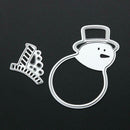 Snowman DIY Metal Stencil for Scrapbook Embossing Craft Cutting Die Decor A