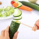 Potato Roll Flower Cutter Carrot Spiral Slicer Cutting Tool Vegetable Cucum V8U9