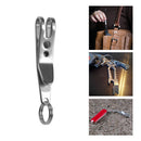 Mini EDC Gear Pocket Suspension Clip Hanger Key Ring Carabiner Quicklink Tool