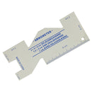 Seam Gauge Sewing for Pattern Marking, Tailor, Students 10 x 4cm
