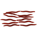 100pcs Soft Silicone Earthworm Grub Worm Lifelike Fishing Lures Baits