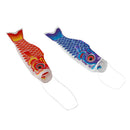 2Pcs Koi Nobori Carp Wind Sock Koinobori Fish