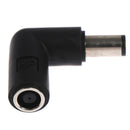 7.4mm to 7.4mm DC Power Plug Connector Adapter 90 Angle for Laptop OZ