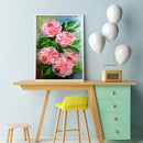 5D DIY Full Round Diamond Painting Flower Rhinestones Cross Stitch (B986)