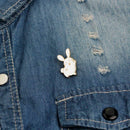 Fashion Women Pin Cute Rabbit Costume Brooches Jewelry Casual Decor Gift