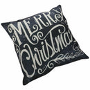 43X43cm Christmas Sofa Bed Home Decoration Festival Square Pillow Case Cush M5T7