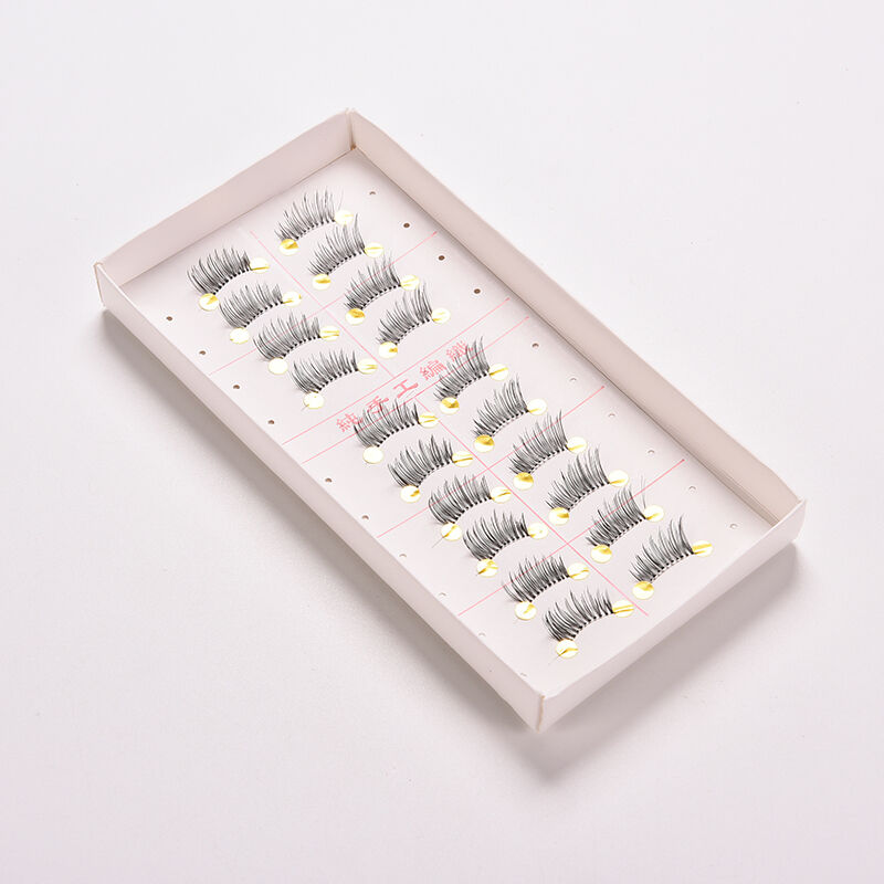 New 10 pairs/lot Half/ Mini /Corner Winged False eyelashes Cute eye lashes  FT