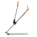 Auto Fishing Rod Stand Pole Bracket Rod Holder Support Stand Telescopic Auto +