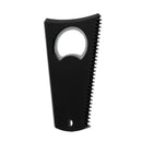Plastic Surfboard Wax Comb Remover w/ Fin Key for Surf Board Longboard Black