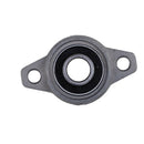 2Pcs 10mm Bore Diameter KFL000 Pillow Block Bearing Flange Rhombic Bearings G FT