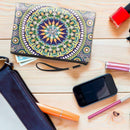 DIY Mandala Special Shaped Diamond Painting Wristlet Bags Women Wallet