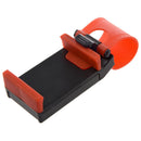 Black and red steering wheel pendant phone holder